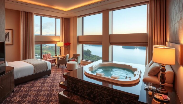 hotels with jacuzzi in room