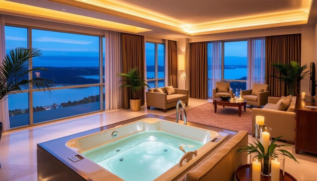 in-room jacuzzi hotels